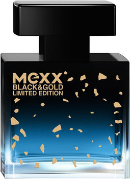 Mexx, Black & Gold Limited Edition For Him, Woda Toaletowa, 50ml - Mexx