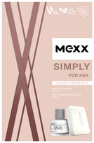 mexx simply for her woda toaletowa 20 ml   zestaw