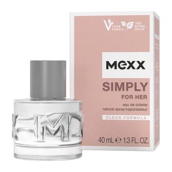 Mexx, Simply, Wegańska woda toaletowa dla kobiet, 40 ml - Mexx