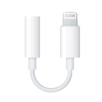 MFC A1749 Adapter słuchawki / mikrofon przejściówka mini jack 3.5mm do iPhone Apple Lightning - MFC