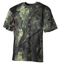 MFH Koszulka T-shirt Hunter-Oliv - Leśne Camo - XL MFH