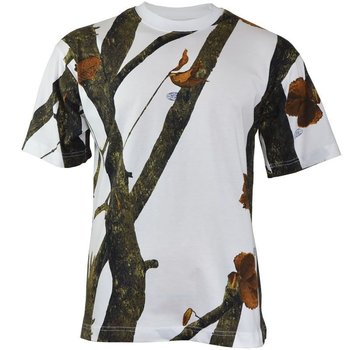 MFH Koszulka T-shirt Hunter-Snow - Leśne Camo - M - MFH