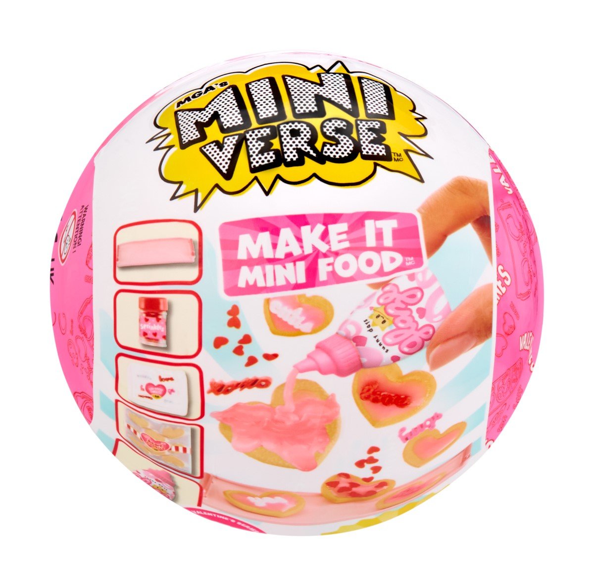 MGA's Miniverse Make It Mini Birthday - Mini Objets De Collection, Emballage Opaque Mystère, DIY, Jeu De Résine, Répliques, Pinata, Collectionneurs Et Enfants De Plus De 8 Ans, Non Comestible