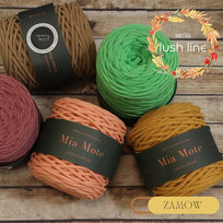 Mia Mote™ Lush Line Sznurek bawełniany 5mm chalk-Szpula ~ 100 m