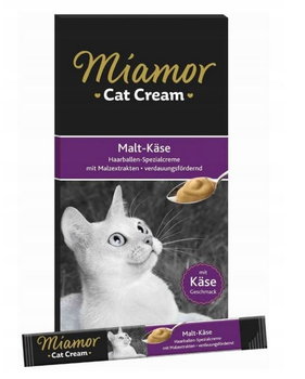 Miamor Cream Cat Krem Odkłaczający Serowy 6x15g - Miamor