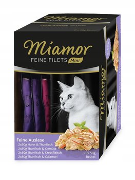 MIAMOR Feine Filets Auslese Mini Multibox w galaretce 8x50g - Miamor