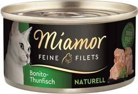 Miamor Kot 80G Puszka Filets Tuńczyk Bonito - Miamor