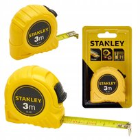 Miara STANLEY 3 m plastikowy korpus, karta 1-30-487 Stanley