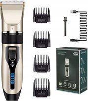 Micacorn Maszynka do włosów i brody LED USB 2500mAh Złota