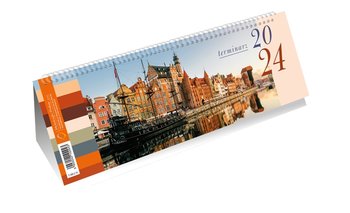 Michalczyk i Prokop kalendarze, kalendarz 2024 ze spiralką poziomy
