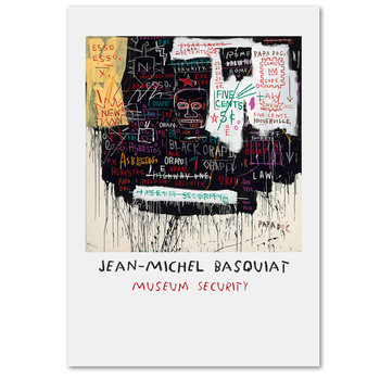 Michel Basquiat,  Museum Security PLAKAT 70X100 - DEKORAMA