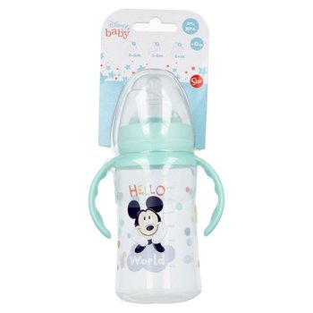 Mickey Mouse - Butelka ze smoczkiem i rączkami 360 ml - Forcetop