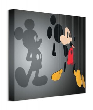 Mickey Mouse Shadow Puppet - obraz na płótnie - Pyramid Posters