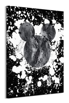 Mickey Mouse Splatter - obraz na płótnie - Pyramid Posters
