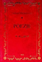Mickiewicz Poezje Mickiewicz Adam
