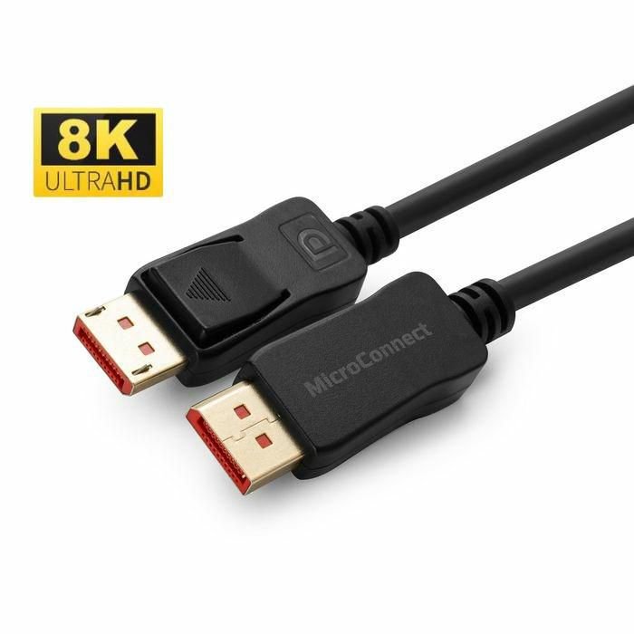 Фото - Кабель Microconnect 8K Displayport 1.4 Cable, 1M 