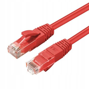 Microconnect Cat6A Utp 0,25M Czerwony Lszh - Microconnect