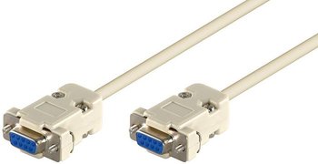 Microconnect D-Sub 9-Pin Null Modem Connector Cabl - Microconnect