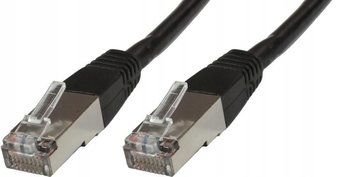 Microconnect F/Utp Cat6 0,25M Czarny Lszh - Microconnect