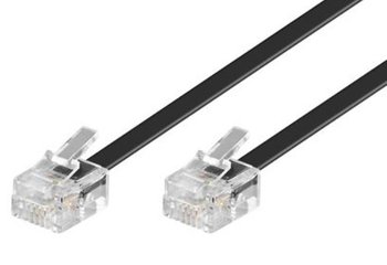 Microconnect Modularny Rj11 6P/4C 6M Czarny - Microconnect