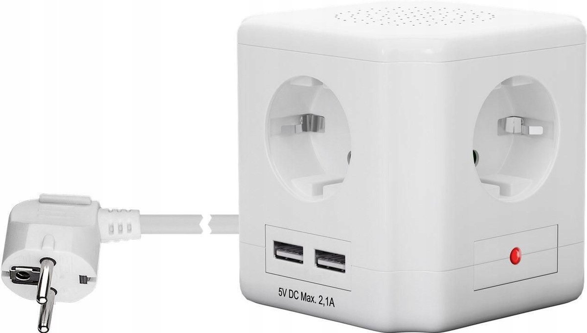 Zdjęcia - Listwa przeciwprzepięciowa / przedłużacz Microconnect Powercube Docking Station 