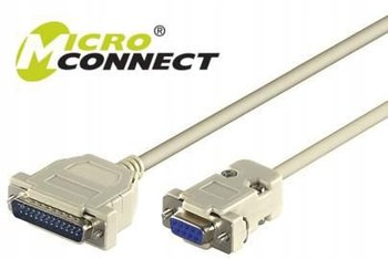 Microconnect Serial Cable Db9-Db25 3M F/M - Inny producent