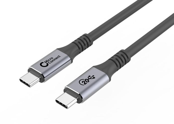 Фото - Кардридер / USB-хаб Microconnect Usb-C Cable 4M, 100W, 20Gbps, Usb 3.2 