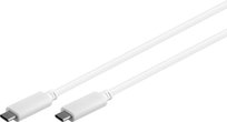 eSTUFF ES600170 cavo USB 1 m USB C USB C/Lightning Bianco