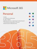 Microsoft 365 Personal PL (1 osoba.; 5 urządzeń ; 12 miesięcy; wersja fizyczna; komercyjna; Polska) (QQ2-01752) - Microsoft