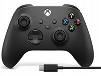 Microsoft | Kontroler bezprzewodowy | Xbox Series S/X | Kabel USB-C | Black