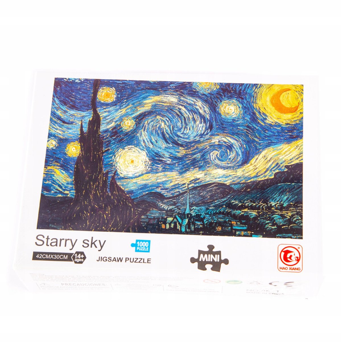 Фото - Пазли й мозаїки Midex, Puzzle, Mini Gwiaździsta Noc Van Gogh , 1000 el.