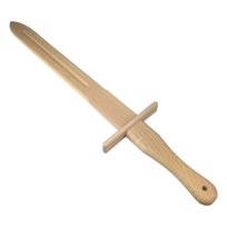Miecz drewniany dla dzieci - zabawka rycerska