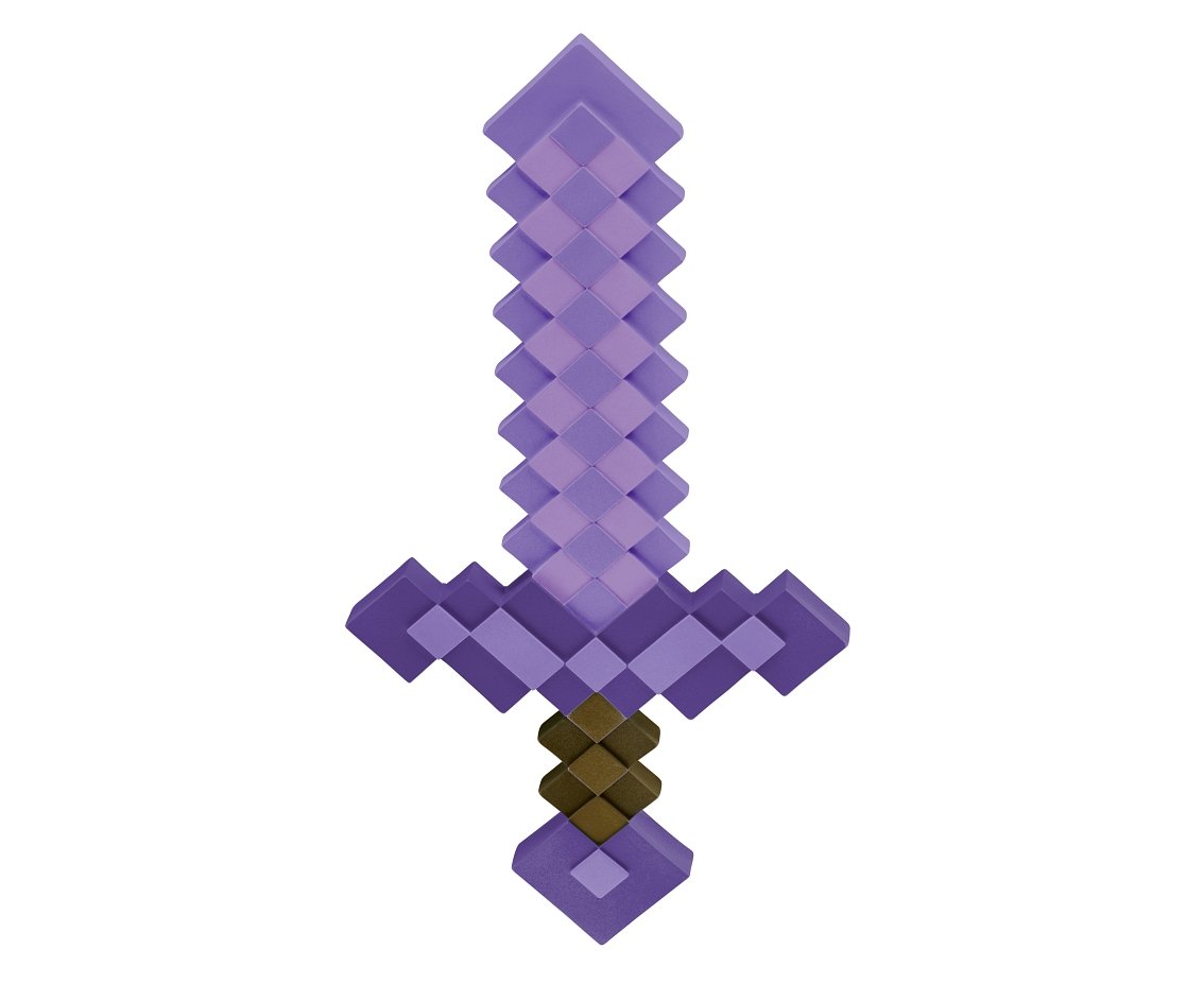 Zdjęcia - Kostium karnawałowy Miecz Enchanted Purple - Minecraft (Licencja)