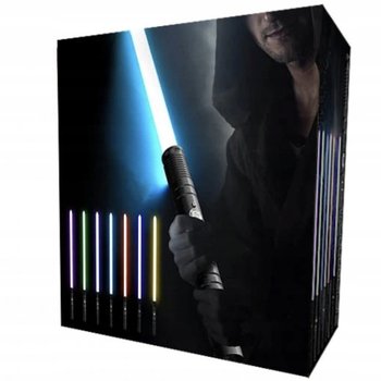 Miecz Świetlny Star Wars Lightsaber Podwójny Led Światło Dźwięk 15 Kolorów - Hopki