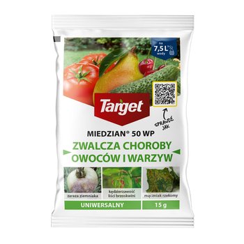 Miedzian 50 WP 15 g środek zwalczający choroby pomidorów, ogórków i innych roślin uprawnych - Target