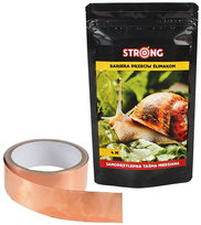 Miedziana Taśma Bariera Przeciw Ślimakom Strong 25Mm X 4 M