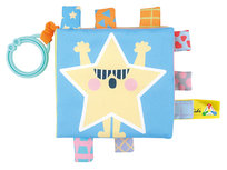 Miękka książeczka dwustronna do zawieszenia na wózku/foteliku-Kształty