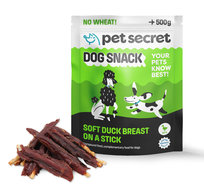 Miękka Pierś Z Kaczki Na Patyku Przysmak Dla Psa 500 G