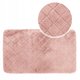 Miękki dywanik łazienkowy 50x75 OSLO TPR DESIGN j.róż - Kontrast