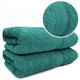 Miękki i gruby ręcznik bawełniany FROTTE  BERBERIS 70x140 SZMARAGD - Kontrast