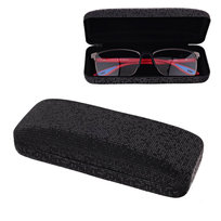 Mieniące się etui na okulary ET-119 czarne