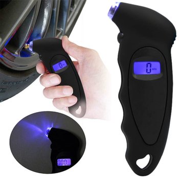 Miernik Ciśnienia Powietrza W Oponach Manometr Cyfrowy LCD Pomiar Opon Kół - Inny producent