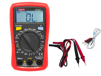 Miernik cyfrowy UNI-T UT33C+ Kable pomiarowe - Xtreme