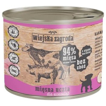 Mięsna uczta dla szczeniaka ALPHA SPIRIT Wiejska Zagroda, 400 g - Alpha Spirit