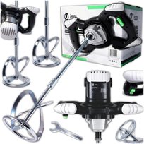 MIESZADŁO ELEKTRYCZNE DO KLEJU BETONU FARB 2x MIESZALNIK MIESZARKA ISAJ MB1