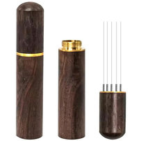 Mieszadło, igły do dystrybucji kawy 8,3x1,8 cm brązowe DA216 Aptel