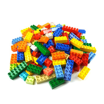 Mieszanka klocków LEGO® DUPLO® 2x2,2x4,2x6 - NOWOŚĆ! Ilość 10x - LEGO
