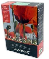 Mieszanka traw Flowering Mix 1 kg karton - GRAMINEX