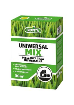 Mieszanka traw UNIWERSALMIX 0,9 kg Biovita - BIOVITA