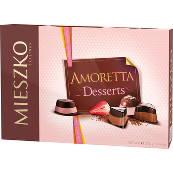 Mieszko bombonierka amoretta desserts praliny 276g - Mieszko